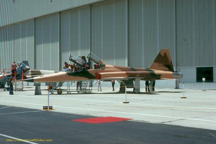 F-5F 50683 FOR IRANIAN AIR FORCE RARE SHOT