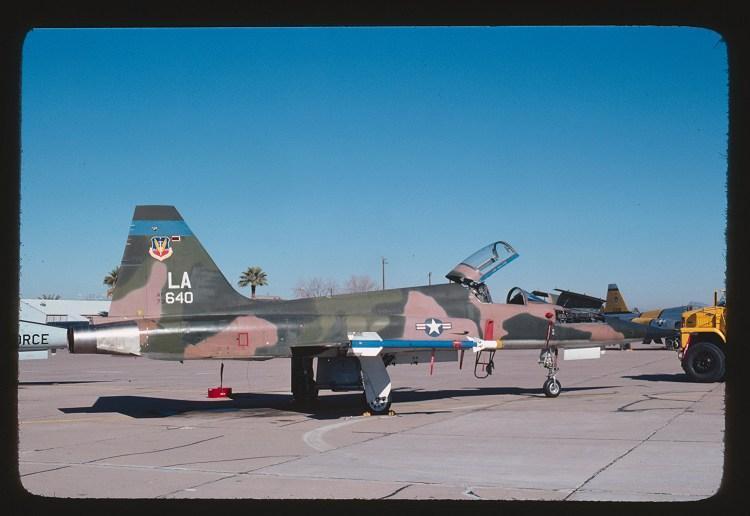 640 xF-5E, 73-1640, 425TFTS, Feb 1979