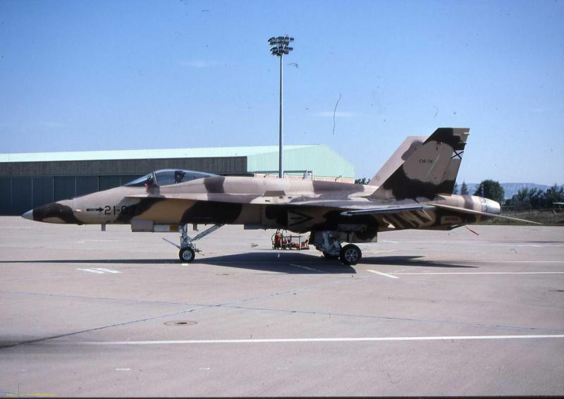 SPAINISH AF F18 C15-76 21-07