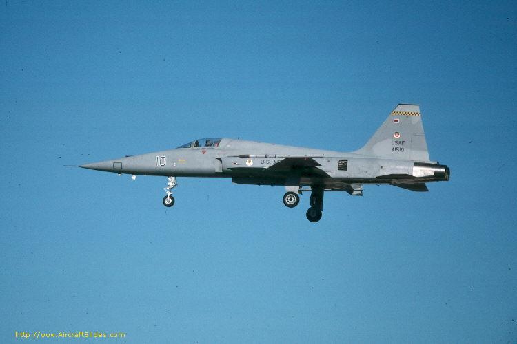 10var F-5E 41510 USAF 1987