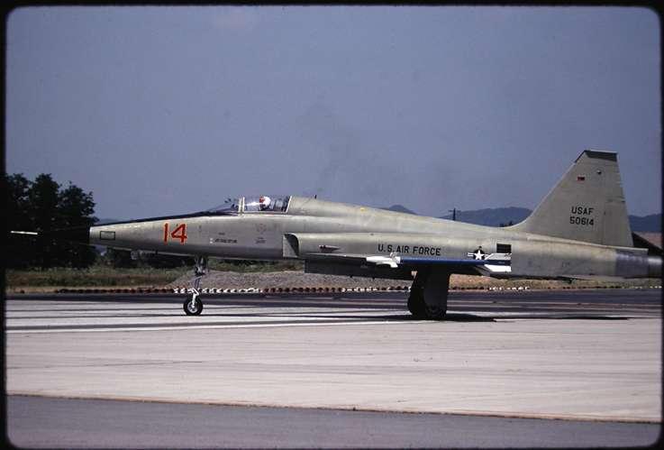14 F-5E, 50614, USAF Korea, 1983