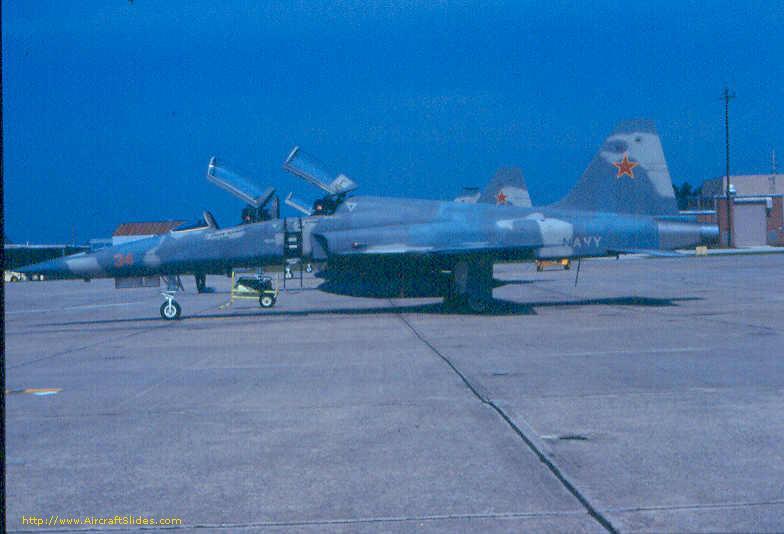 34b 160965 USN F-5F VF-45 ACM