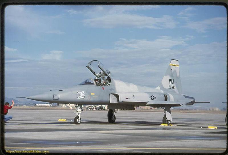 36 USAF F-5E 74536 WA