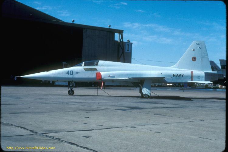 40w F-5E, NFWS Topgun, 159982; December 1982