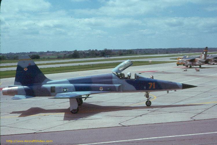 71 F-5E 72-01571 64AGG SQ 1978