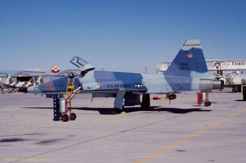 72 74-01572 F-5E 57 FWW Nellis Jul 1978