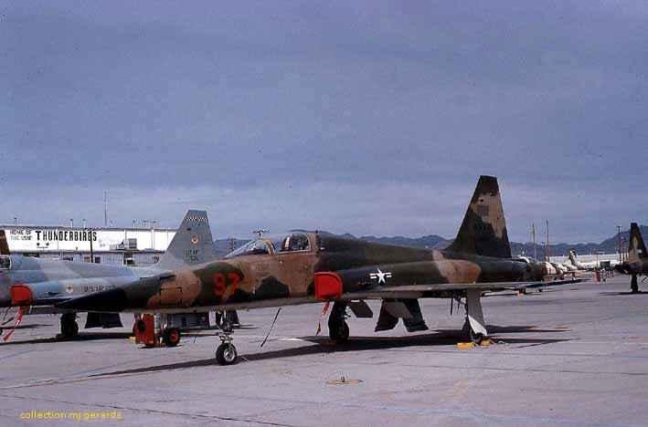 97 USAF F5E 57TTW 73-0897 CRASHED jul83