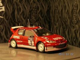 Peugeot 206 WRC 1:43
