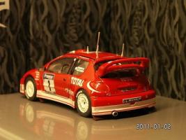Peugeot 206 WRC 1:43