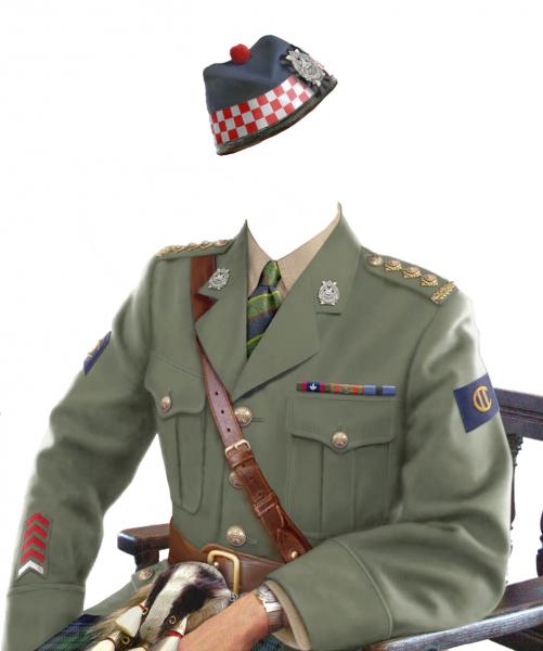 Captain The  Calgary Highlanders-Canada