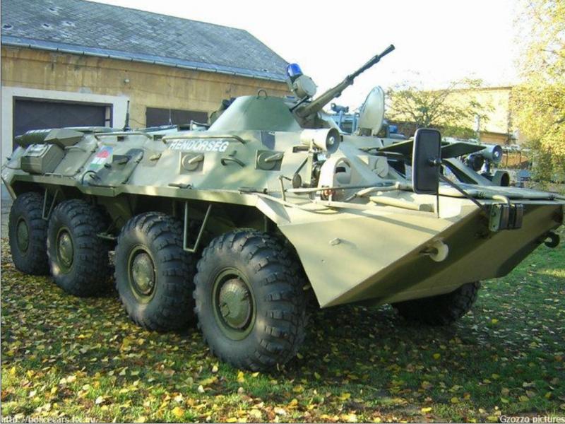 BTR-80  MAGYAR RENDORSÉG