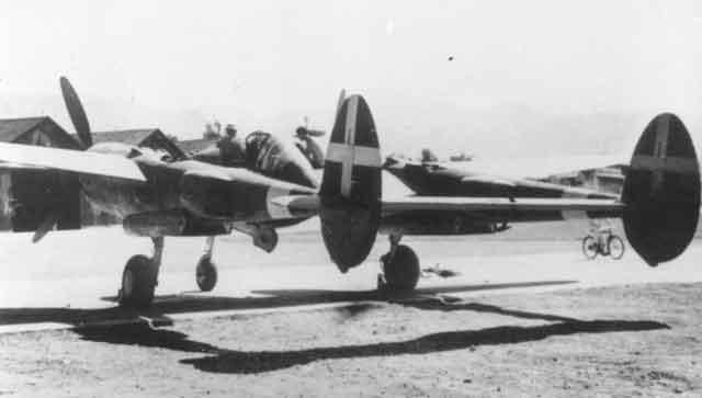 Italian captured P-38