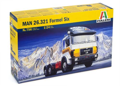 MAN 26.321 Formel six italeri