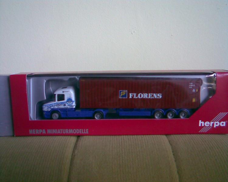 HERPA SCANIA FLORENS KONTÉNERES