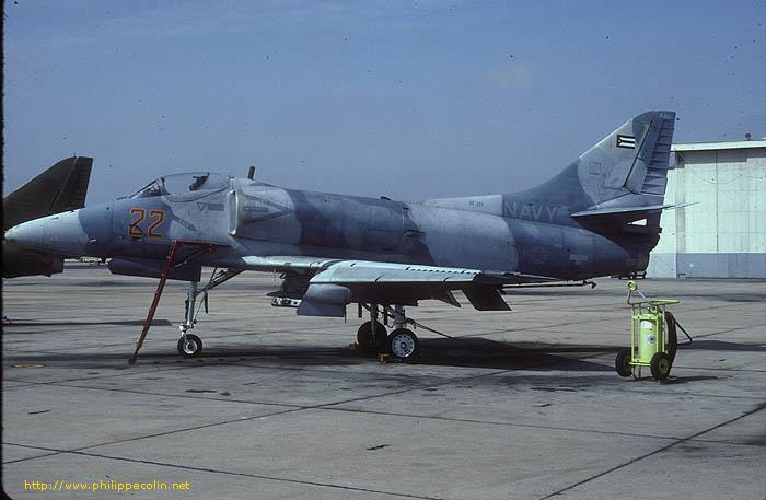 22 A-4F 155031, VF-126, 1992.