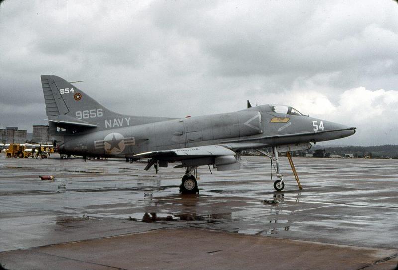 54 149656 A-4E  TOP GUN ,MIRAMAR 5 1979b