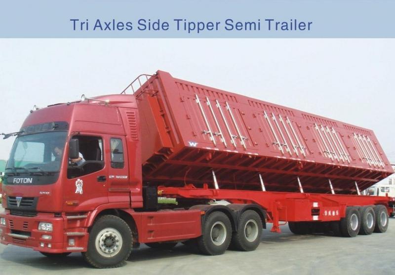 Side-Tipper-Semi-Trailer