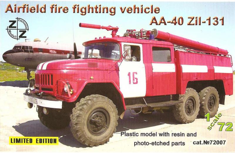 Z+Z 72007 - Fire Extinguishing Tanker AA-40 Zil-131 01