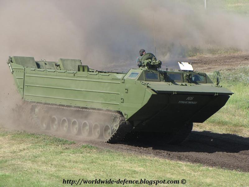 PTS-4 Tracked amphibious vehicle