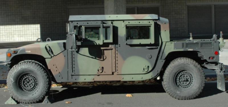 HMMWV  ablak