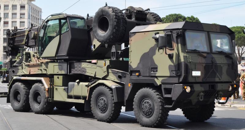 IVECO armoured recovery