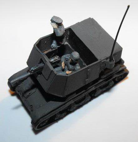 PanzerJäger R35(f)

Összeragasztva a felépítmény és a páncéltest.