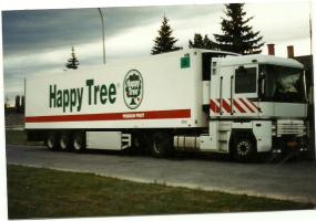 RENAULT MAGNUM AE 470 + HAPPY TREE SPANYOL HŰTŐPÓTKOCSI