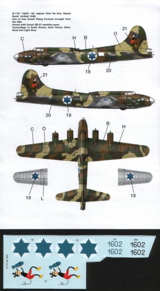 izraeli B-17G matrica kisebb