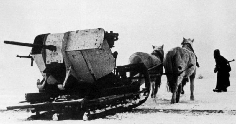 horse-drawn
