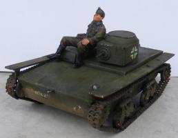 T-38, Magyar Királyi Honvédség, 1/35

AER T-38-asa, Bison matricával és egy átalakított Miniart figurával.