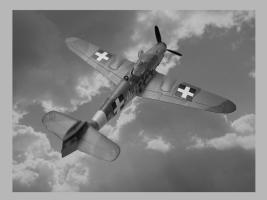 Messerschmitt Bf-109 G-10 (fehér 4)
(cserbal)