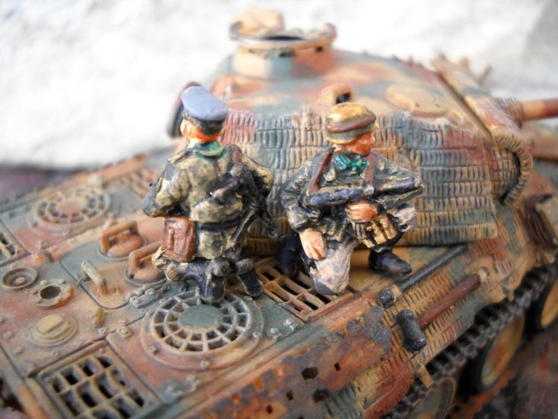 WWII German Tank Riders 8262 (8)