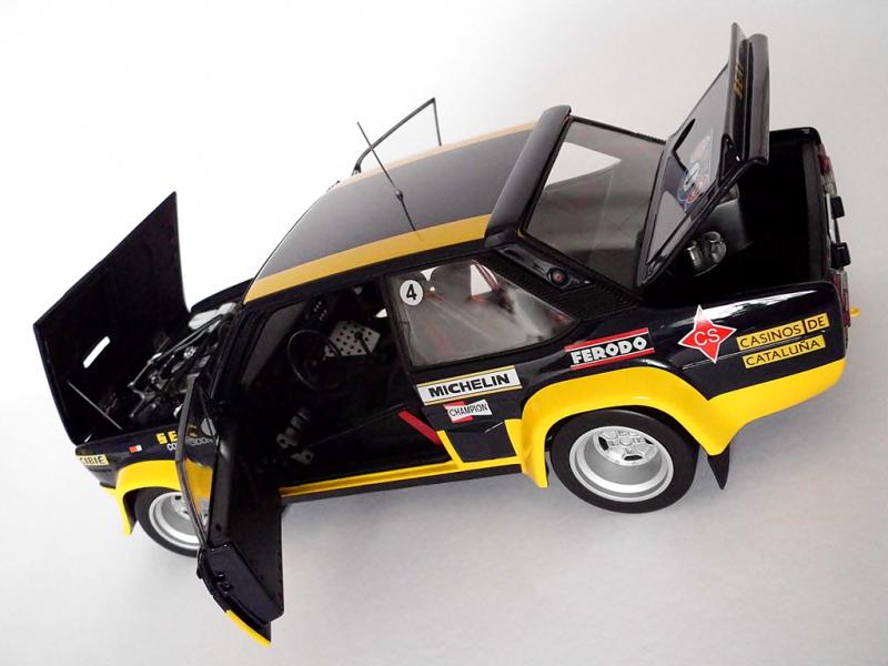 Fiat 131 Abarth 1979 Costa Brava Rally - Kyosho 1:18