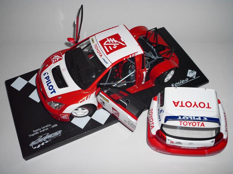 Toyota Corolla 2006 Trophee Andros Ice Rally - Solido 1:18