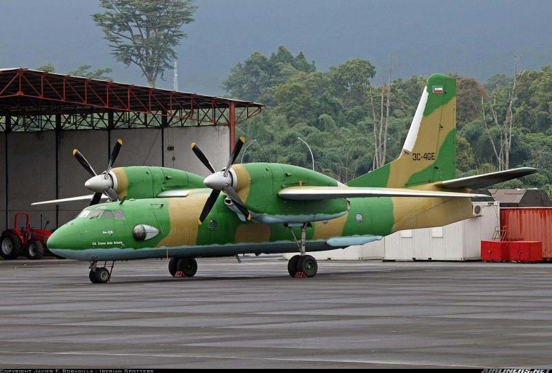 AN-32B Cline  3C-4GE    Malabo    6-10