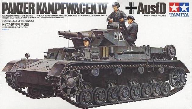 Panzer Kampfwagen IV. Ausf. D: 3 figurával