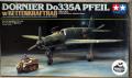 tamiya 1/48 Dornier Do335A Pfeil w. kettenkraftrad 9900Ft