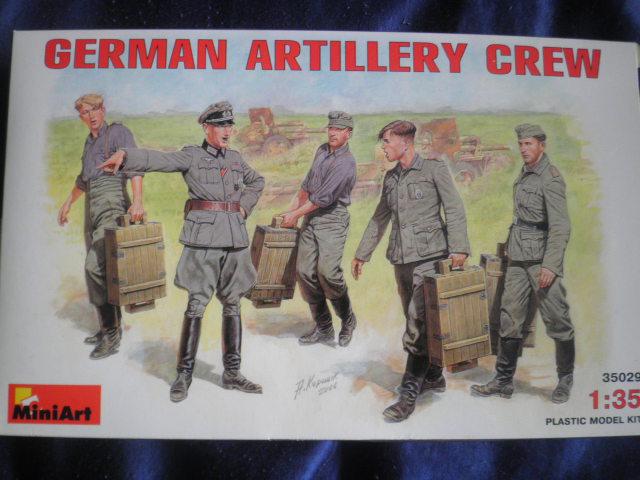 German Artillery Crew 1:35 