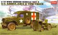 WWII Ground Vehicle Set 4: Dodge Ambulance and tractor