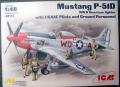 P-51D Mustang w USAAF Pilots and GP ICM 1-48