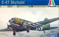 Douglas C-47 Skytrain; 2 pilóta figurával