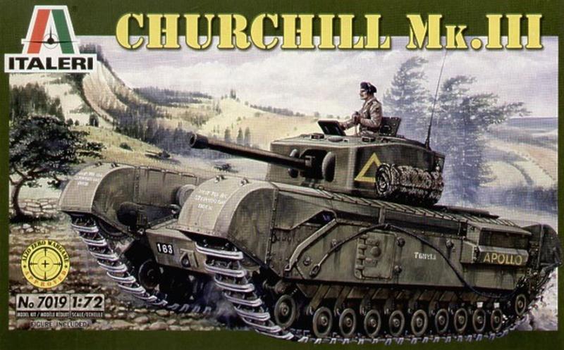 Churchill Mk.III; 1 figurával