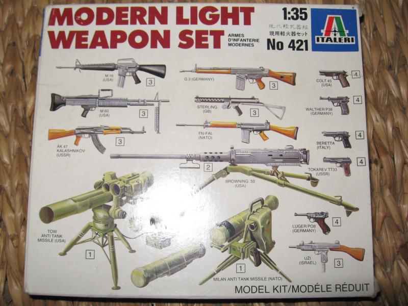 Modern Light Weapon Set  1\35   1800ft