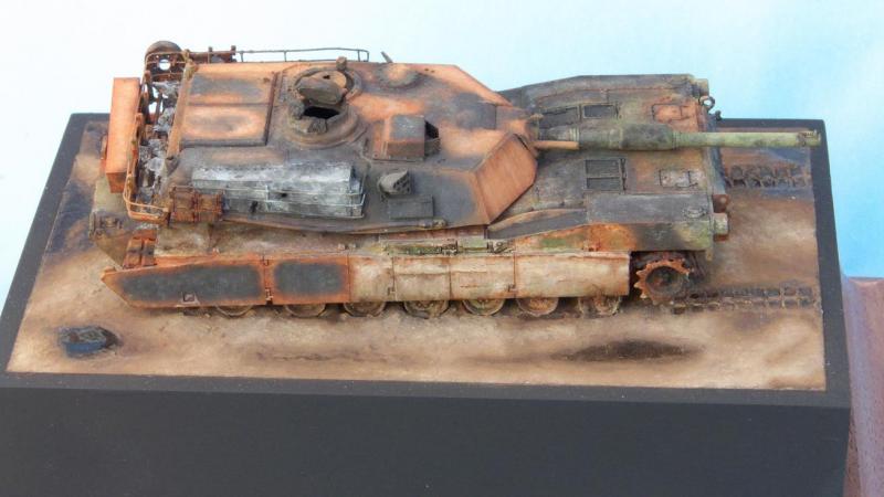 Destroyed Abrams 2