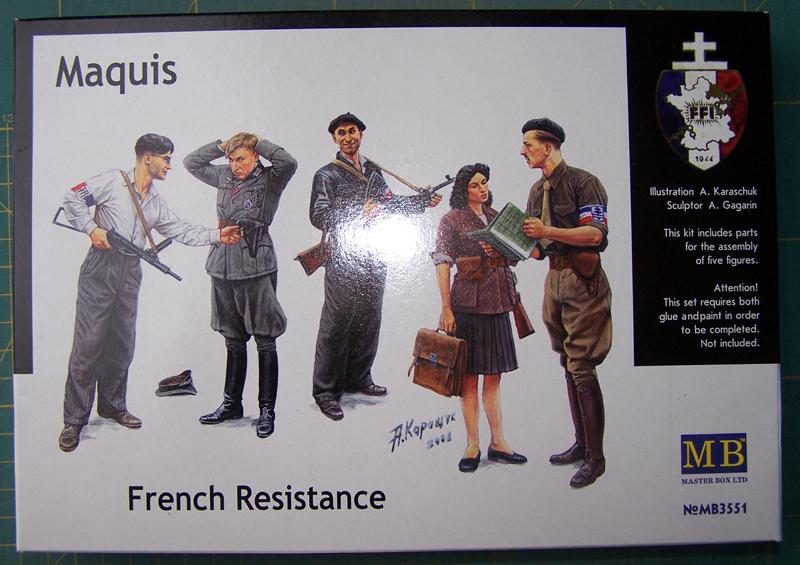 Maquis French Resistance Master Box 1-35