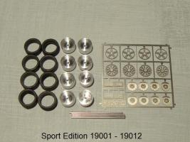 Sport Edition felni és gumi készlet 1/87-es autókhoz