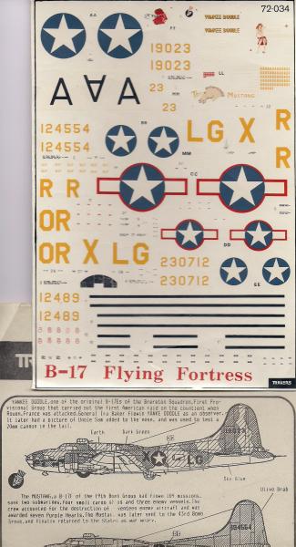 B-17 matricalap,  1300 Ft

Több gépre elég matrica
