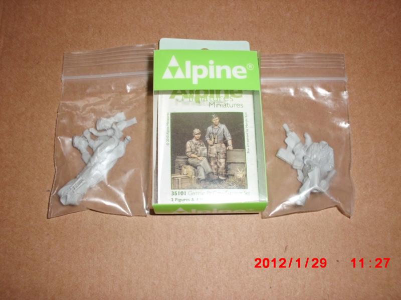 Alpine Miniatures 2db eredeti figura German PZ Crew summer set 1/35

5000 HUF + postaköltség