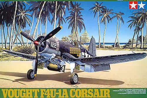 Vought F4U-1A Corsair; 2 figurával (álló és ülő)