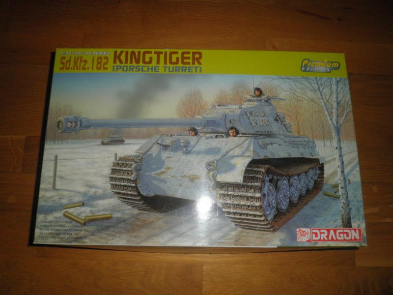 King Tiger Henschel  1:35 Dragon Premium Edition, 8000,-ft,